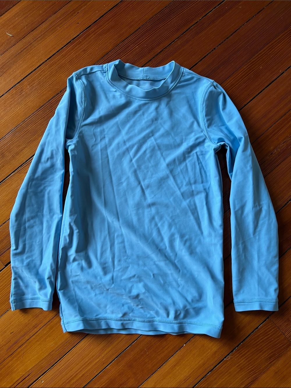 Primary Kids Blue Long-Sleeve Swim Rashguard